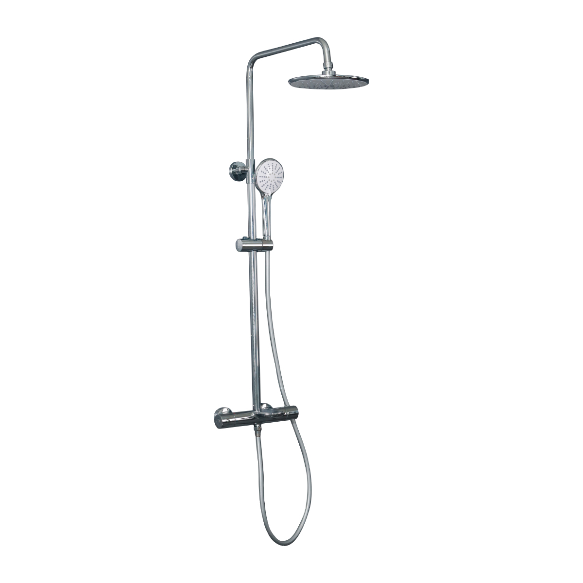 Lykke Takduschset Premium, krom