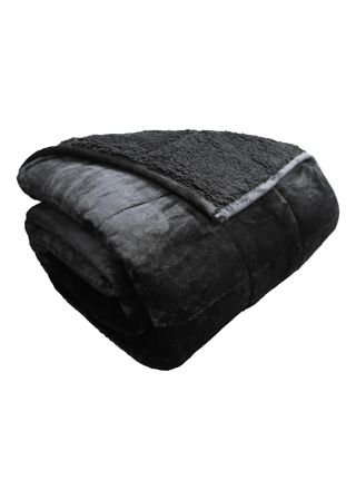 Polar Night Tyngdtäcke 135x200cm Sherpa Black