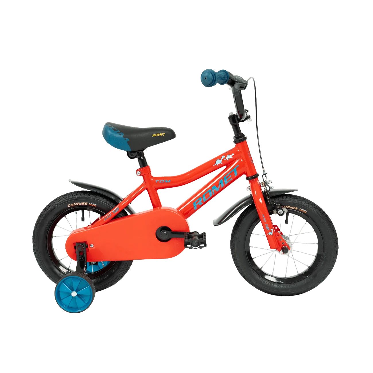 Romet Tom 12 barncykel, röd