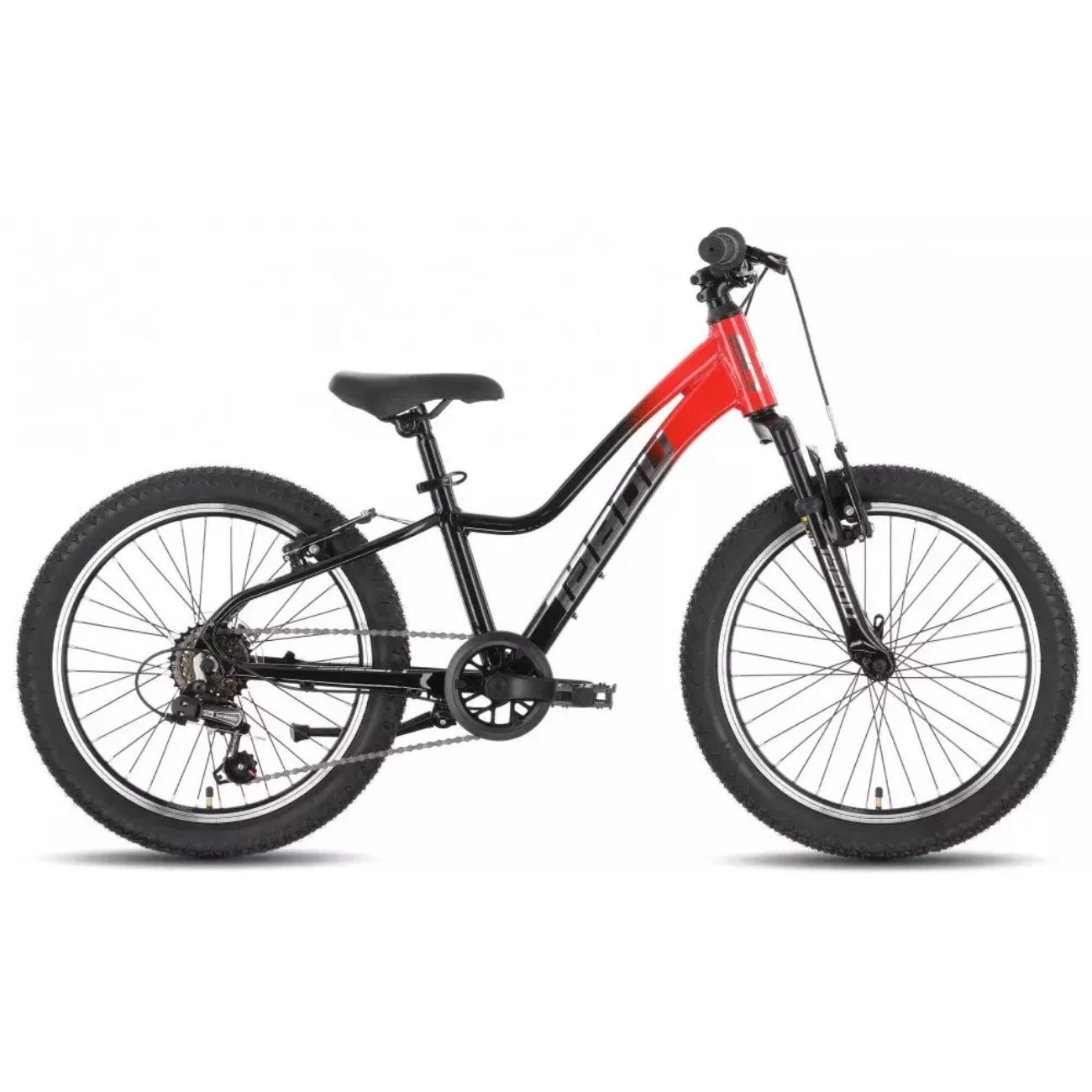 Tabou Poison 20 barncykel, röd/svart