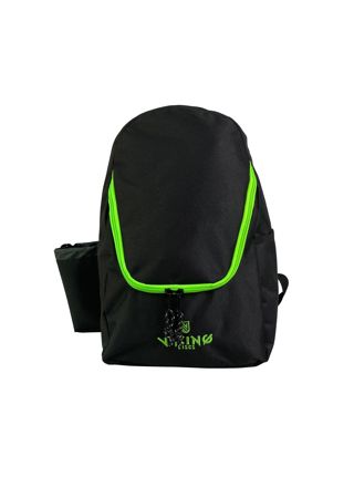 Viking Discs Rucksack Light ryggsäck, svart/lime