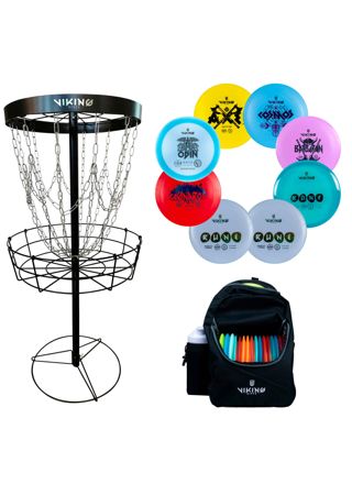 Viking Discs Challenger frisbeegolfkorg-set