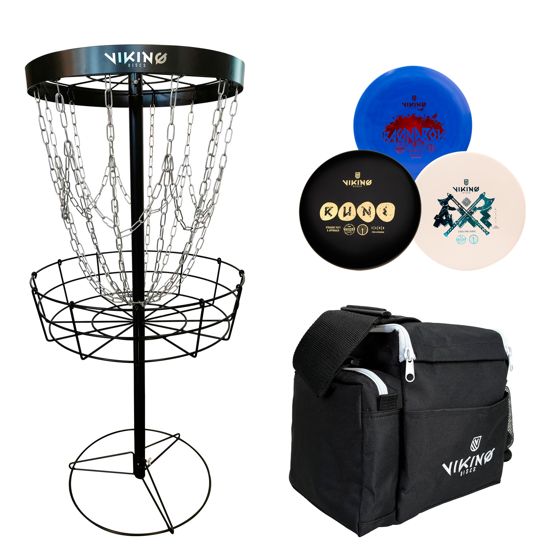 Viking Discs Discover frisbeegolfkorg-set