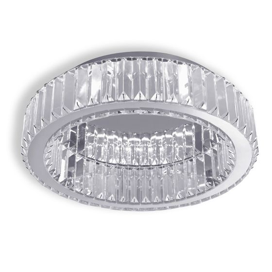 TOOLIGHT taklampa APP1742-C 40CM Krom 40x40x11,5cm