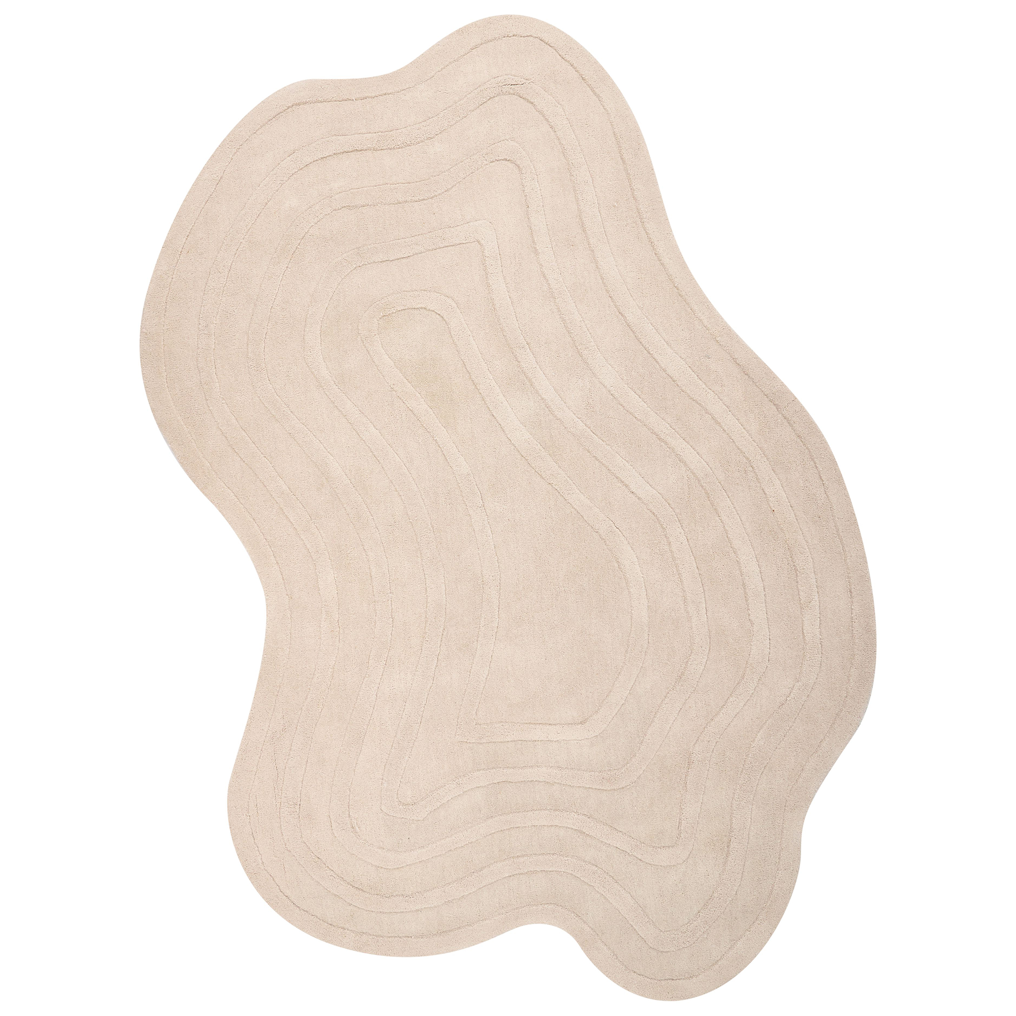 Matta SATNA Beige 160 x 230 cm Ull