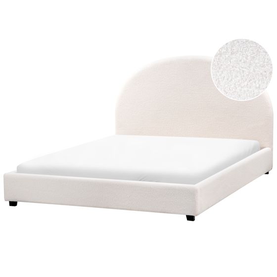 Vattensäng Bouclé VAUCLUSE 140 x 200 cm Off-White
