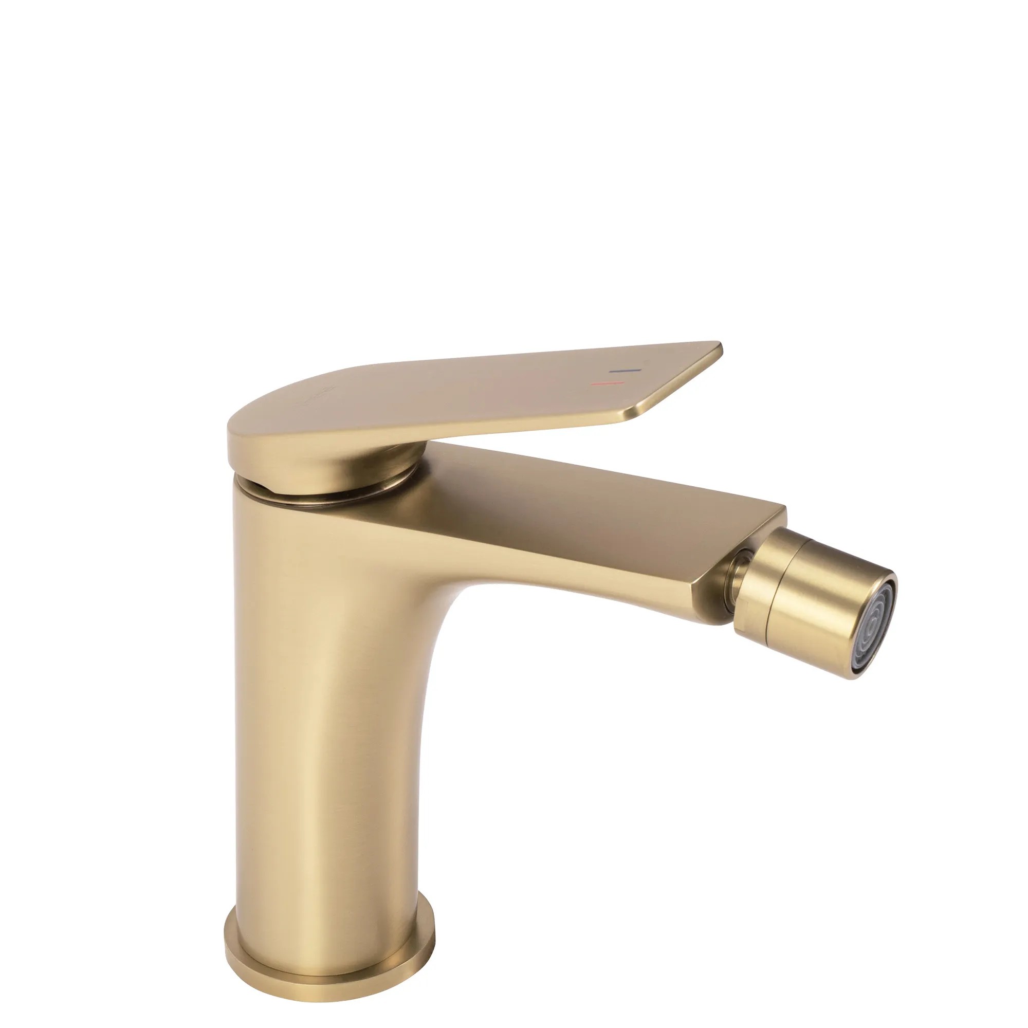 REA Bidetblandare AVALON Borstat Guld, 15,5x4,2x16,5cm