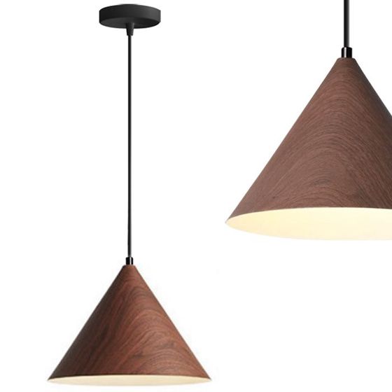 TOOLIGHT hängande taklampa APP1443-1CP Brun 20,5x20,5x15cm