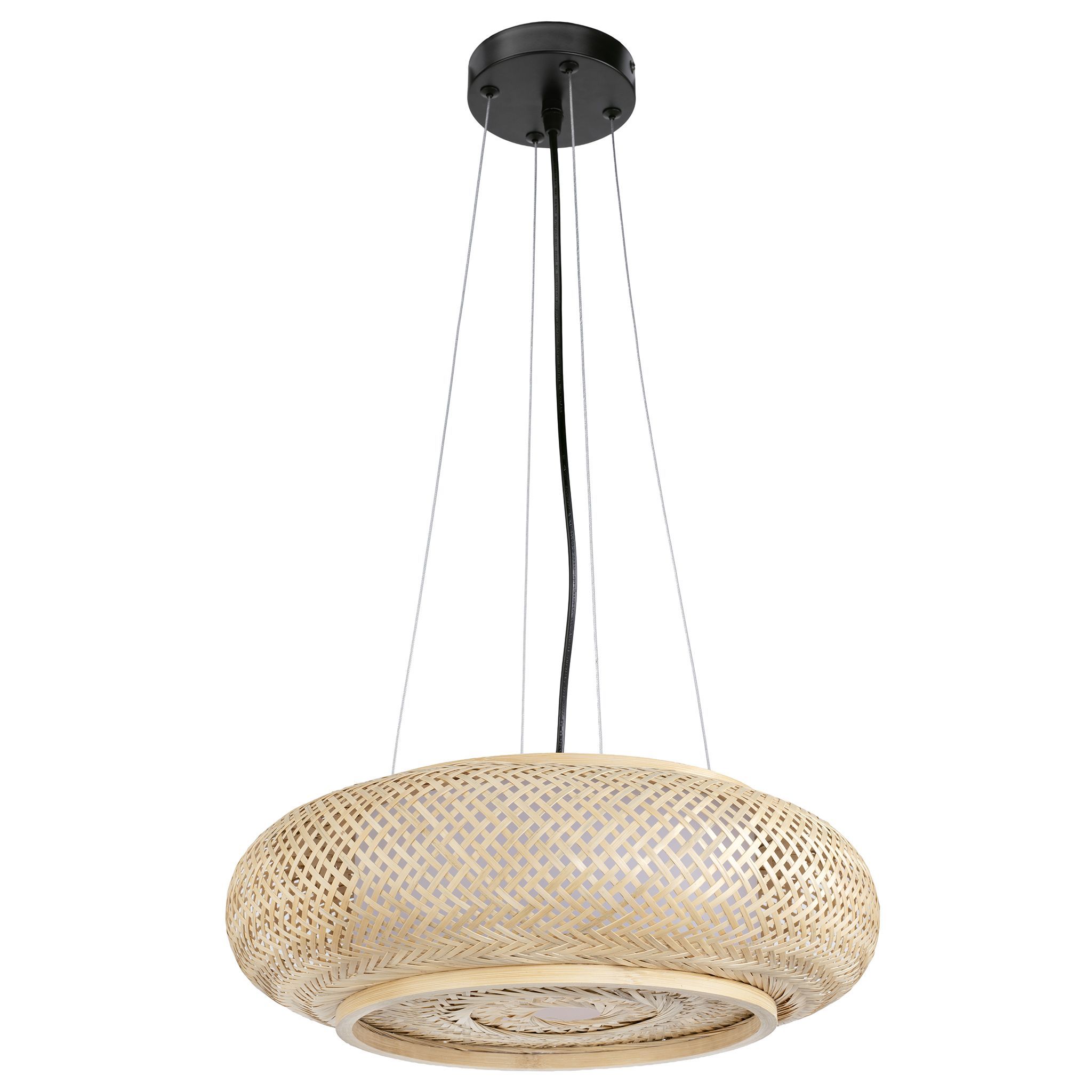TOOLIGHT hängande taklampa APP1909-3CP 50cm Svart 13x50x80cm