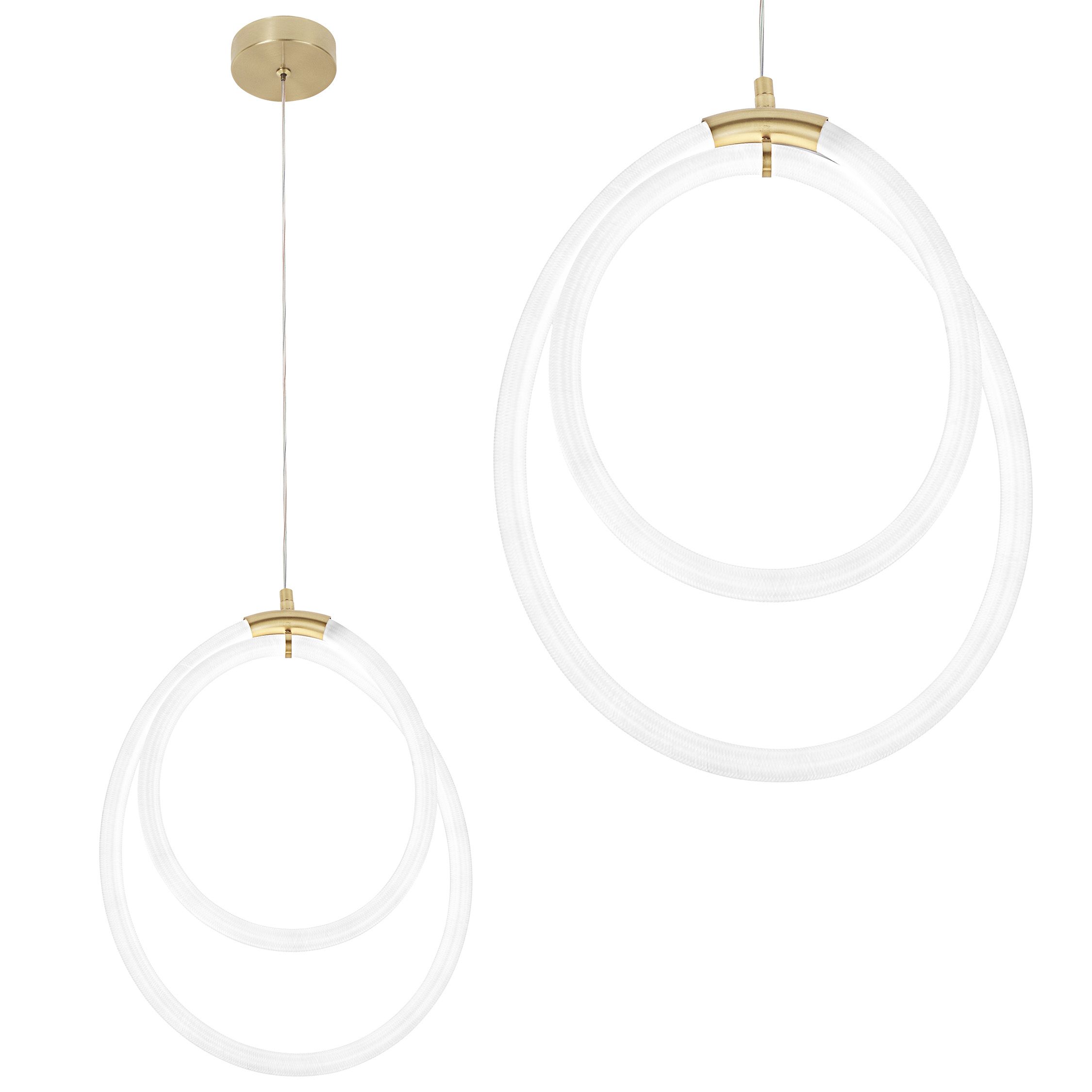 TOOLIGHT hängande taklampa LED G021-CP Guld 36x32x36cm