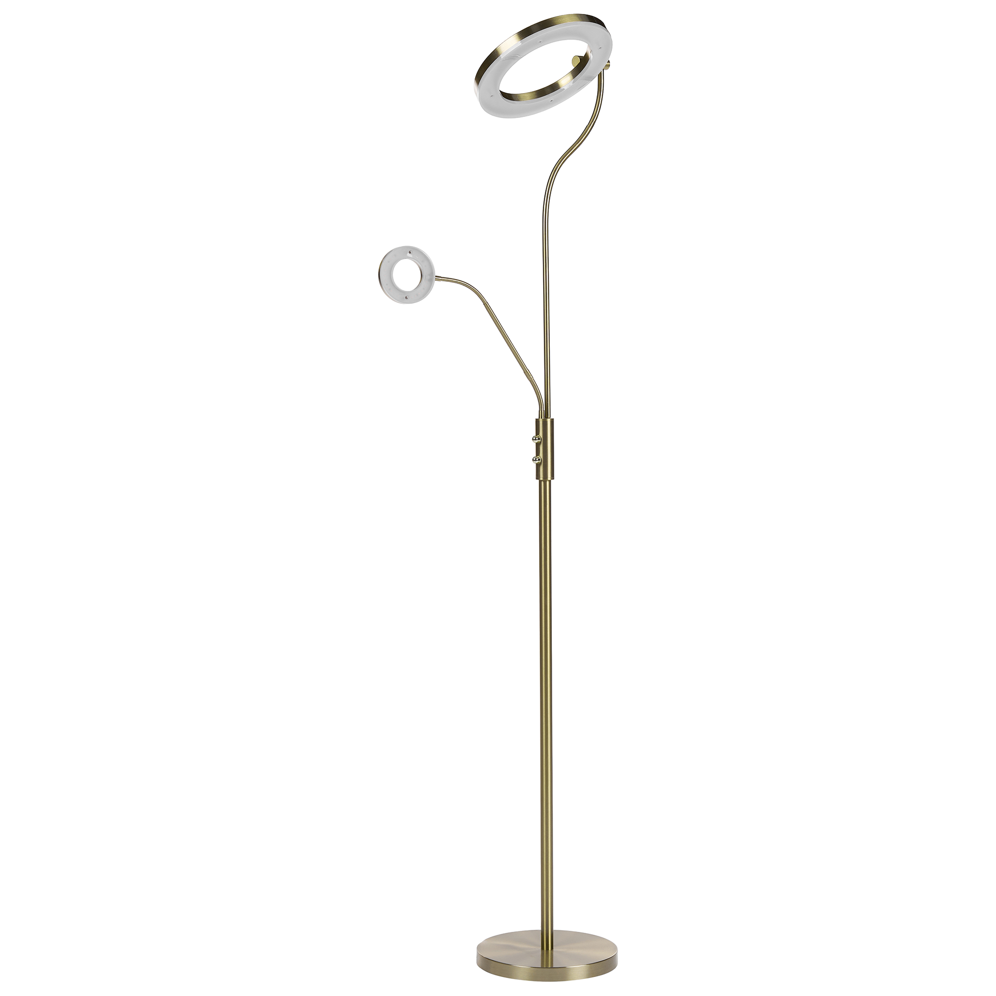 LED-golvlampa AFTON Metall Mässing