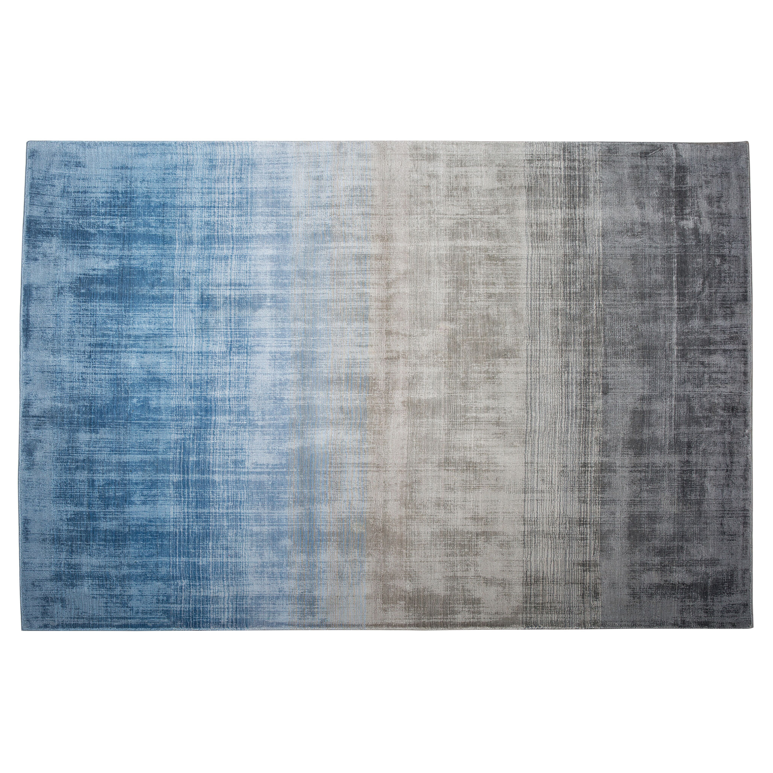 Matta ERCIS Blå 140 x 200 cm Viskos