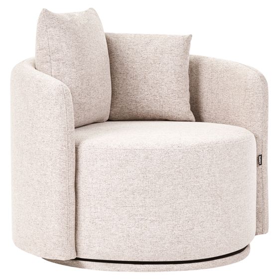 Svängbar fåtölj ENNORA Beige