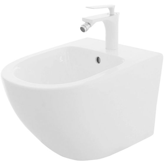 REA Bidé CARLO CARTER MINI Vit, 49,5x37x32,5cm