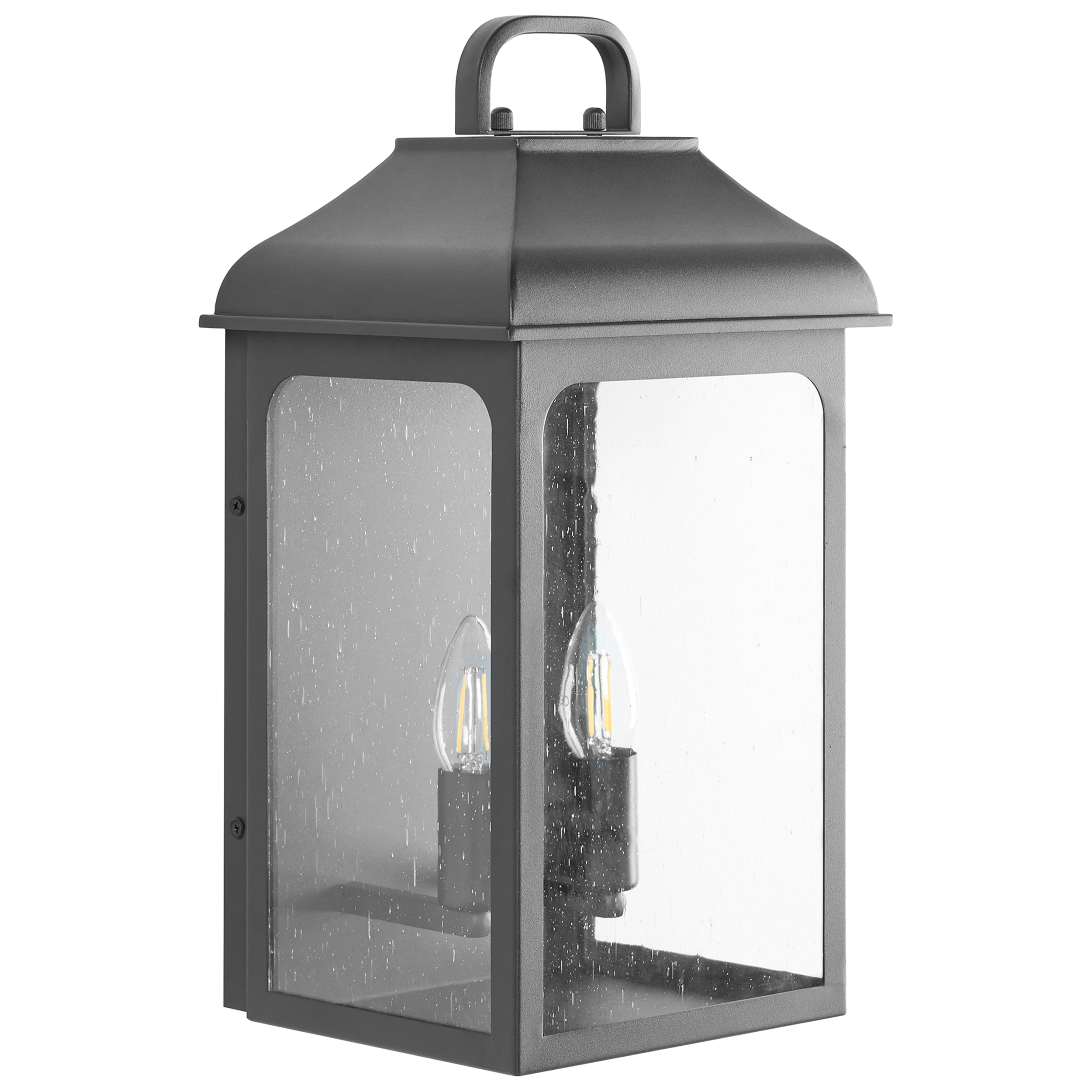 Vägglampa för utomhusbruk VIDBOL Svart