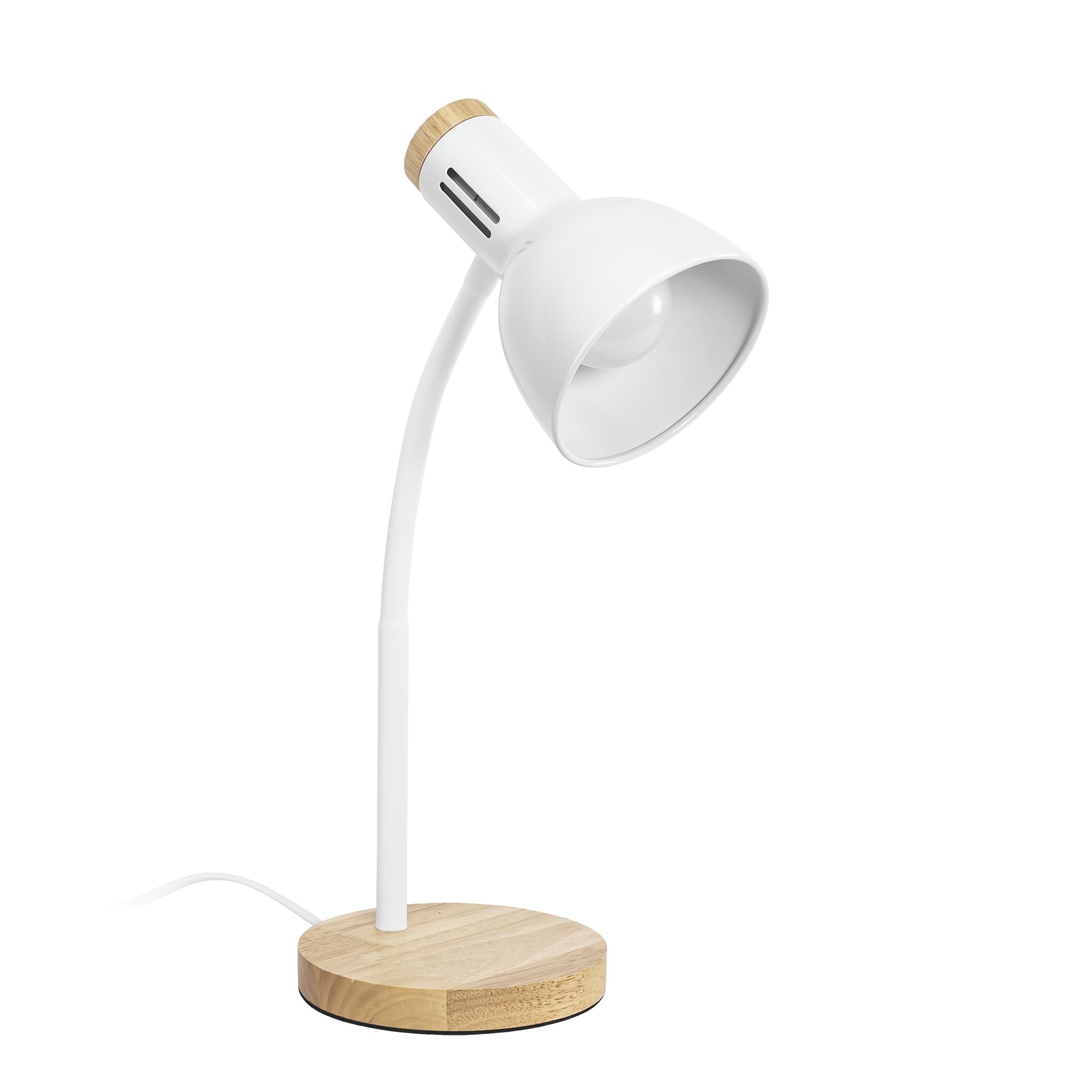 TOOLIGHT skrivbordslampa JNH046-1T WHITE vit, 16,8x15x45,3cm