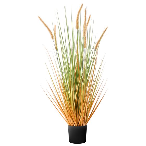 Konstgjord växt BRISTLEGRASS 90 cm Grön