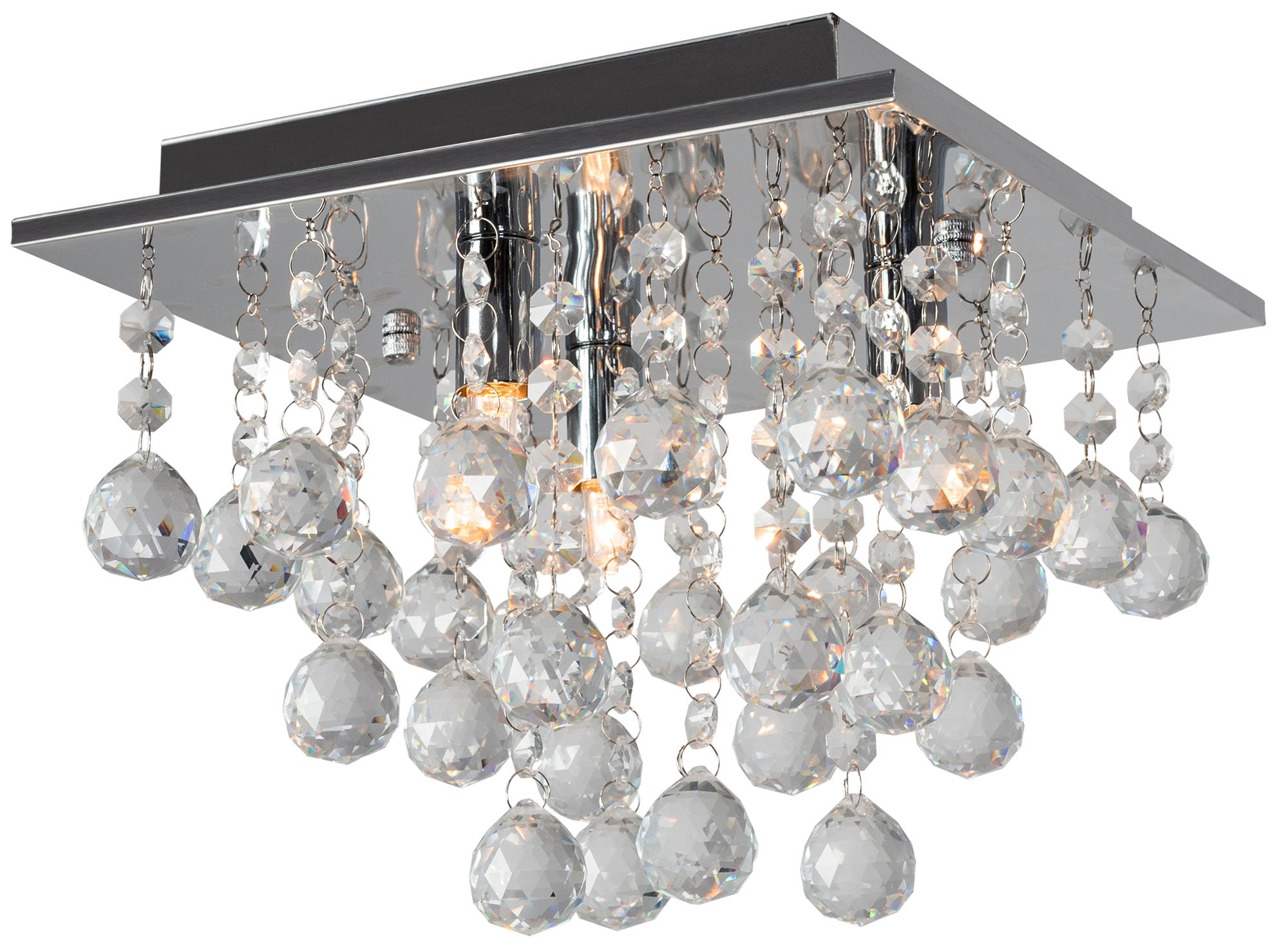 TOOLIGHT taklampa APP404-C CRYSTAL Grå 25x25x19,8cm
