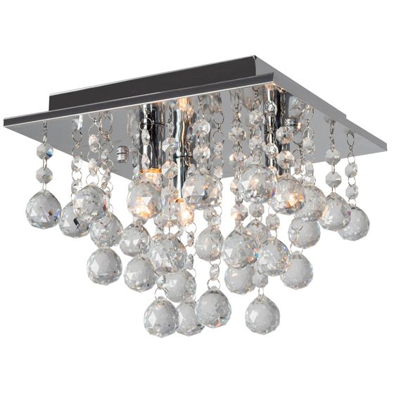 TOOLIGHT taklampa APP404-C CRYSTAL Grå 25x25x19,8cm