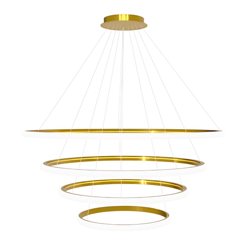 Toolight Hängande taklampa LHJ009-CP4 GOLD LED Guld 100x100xcm