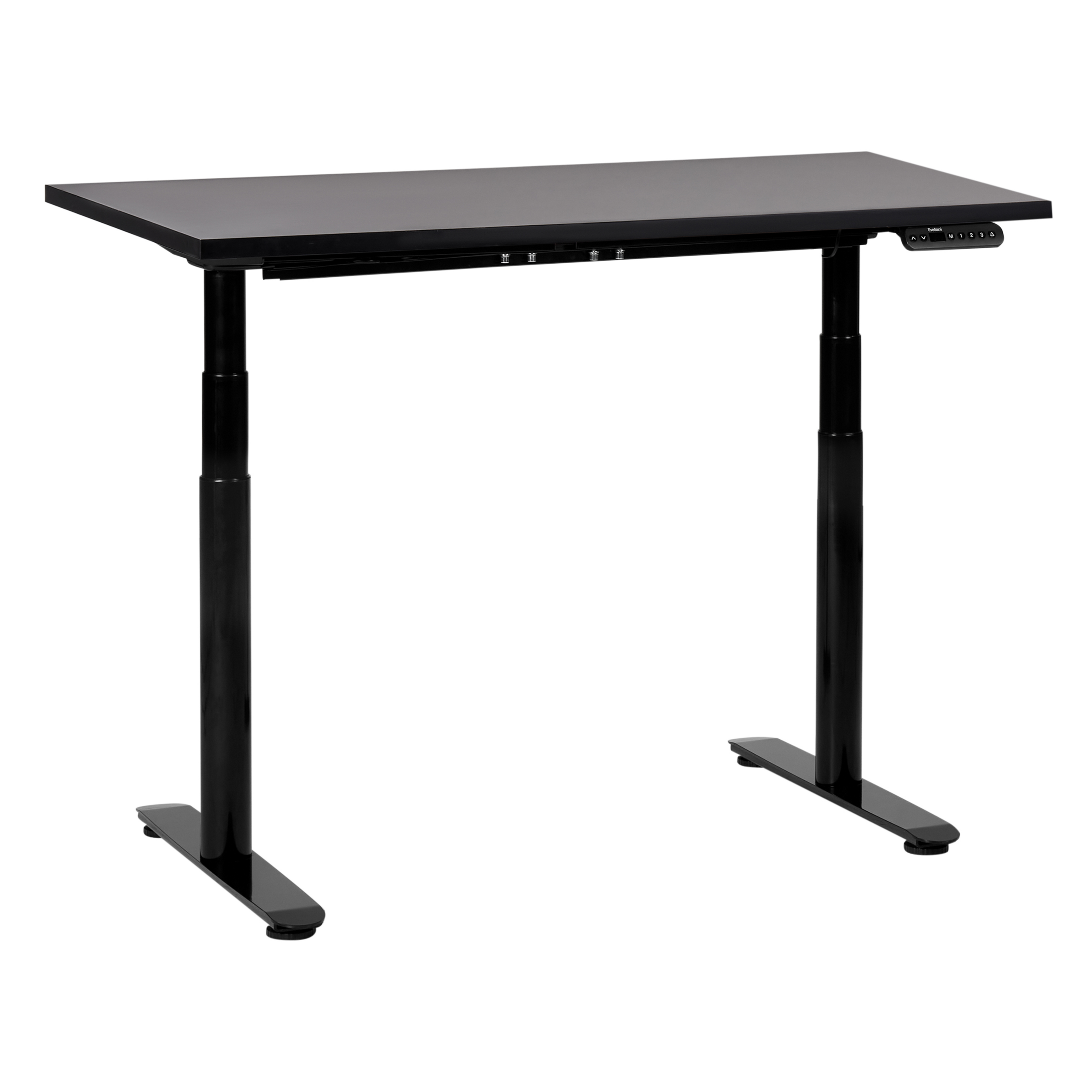 Elektriskt höj- och sänkbart skrivbord DESTINAS 120 cm 72 cm Svart