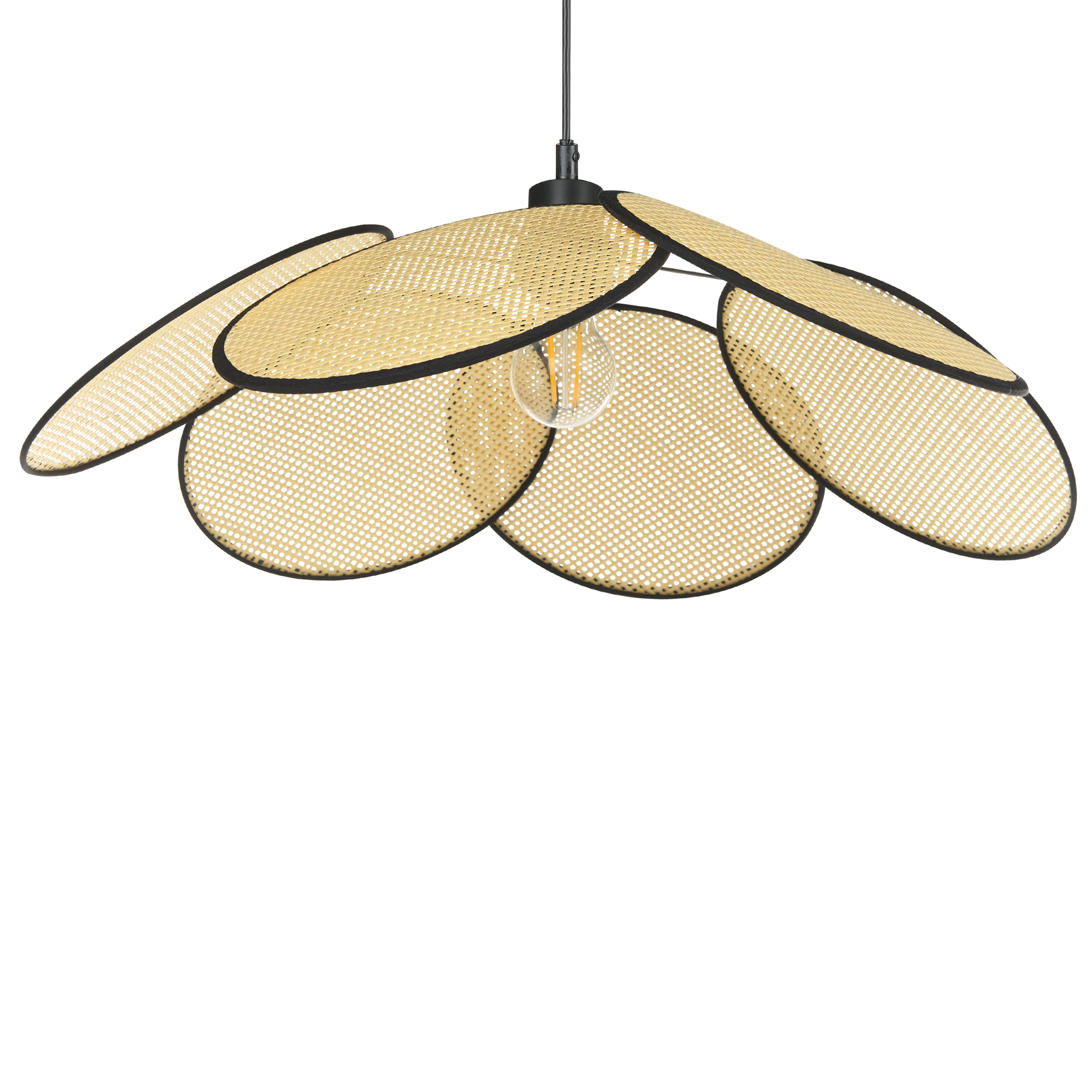 Pendellampa MEROO Papper Naturlig