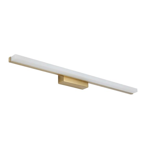 TOOLIGHT vägglampa APP1853-1W 80cm LED Borstat guld 80x7,5x5cm