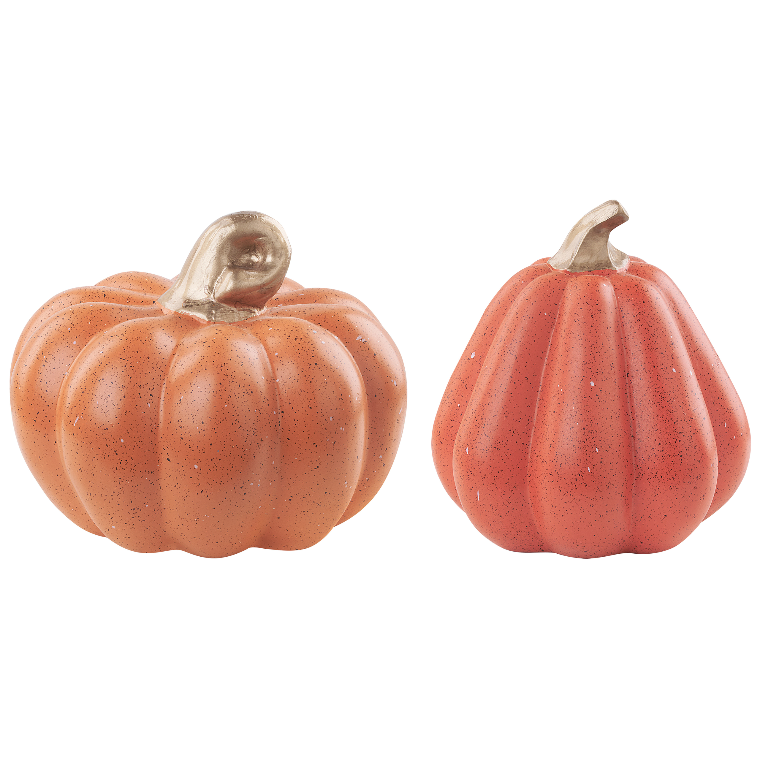 Set med 2 figuriner Pumpa CHALKIDA Orange
