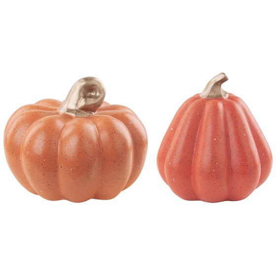 Set med 2 figuriner Pumpa CHALKIDA Orange