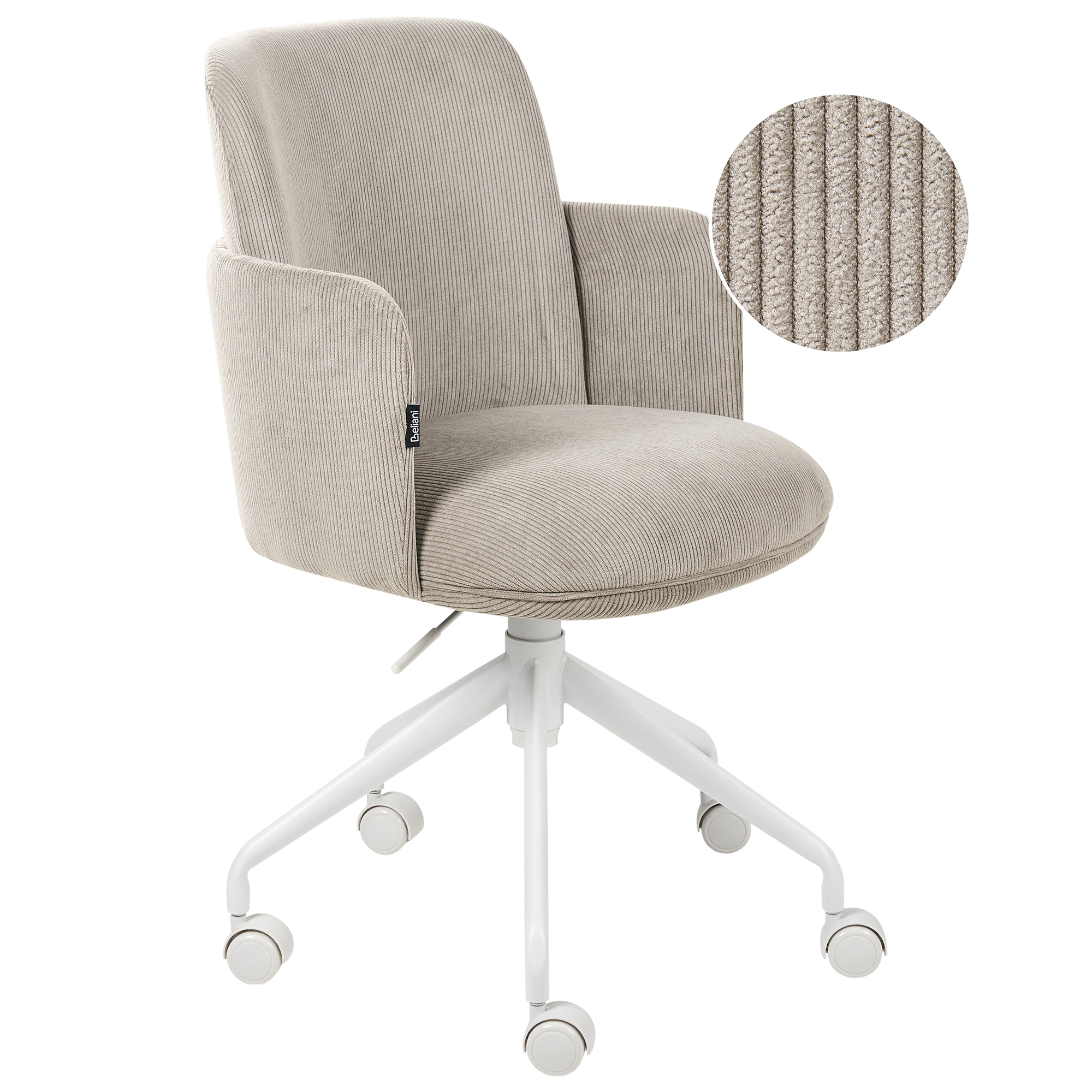 Kontorsstol DRYDEN Manchester Taupe