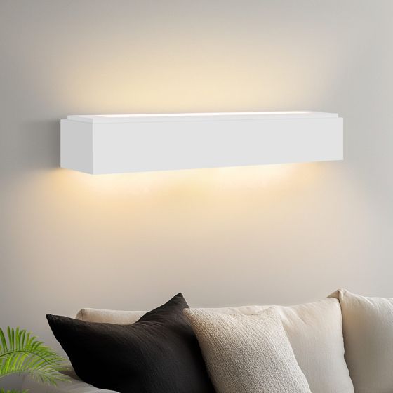 NETTLIFE modern G9 vit gipsvägglampa för hall, trappa, upp och ner
