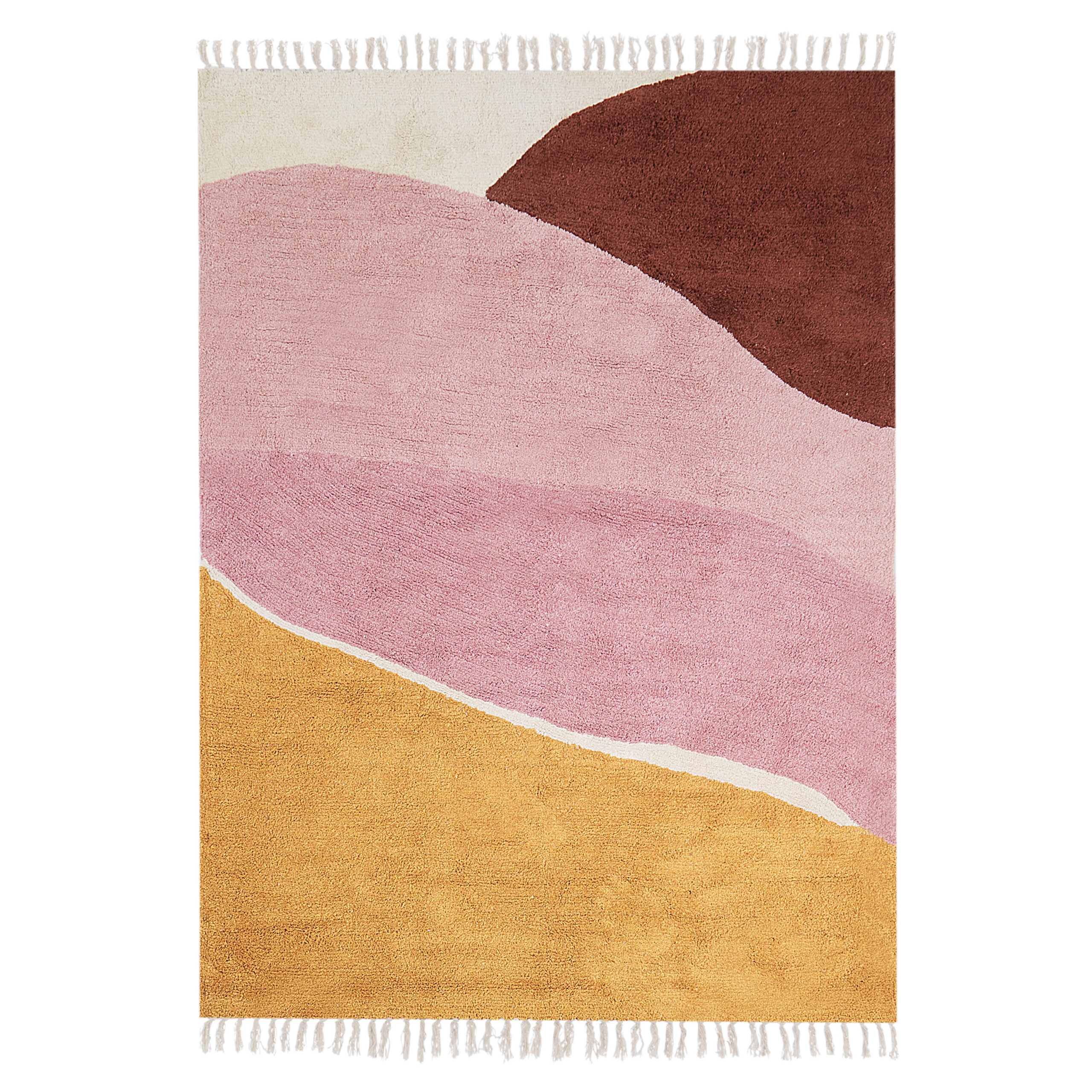 Matta XINALI Rosa 140 x 200 cm Bomull