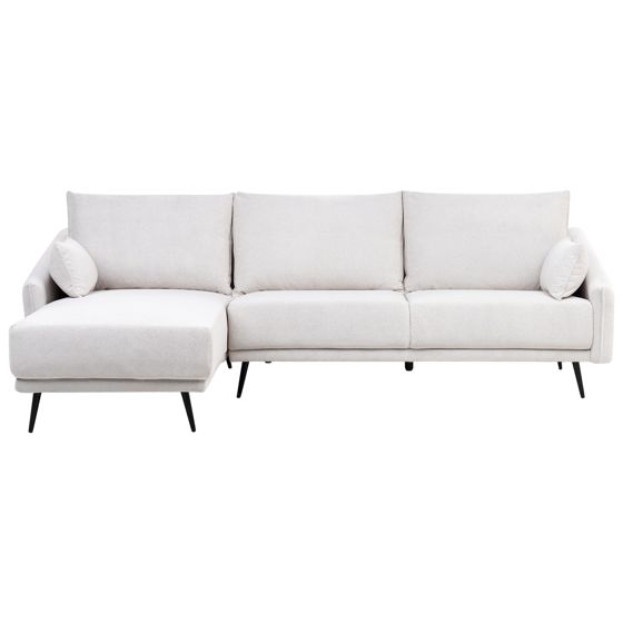 Hörnsoffa 3-sits VARDE Off-White Högervänd