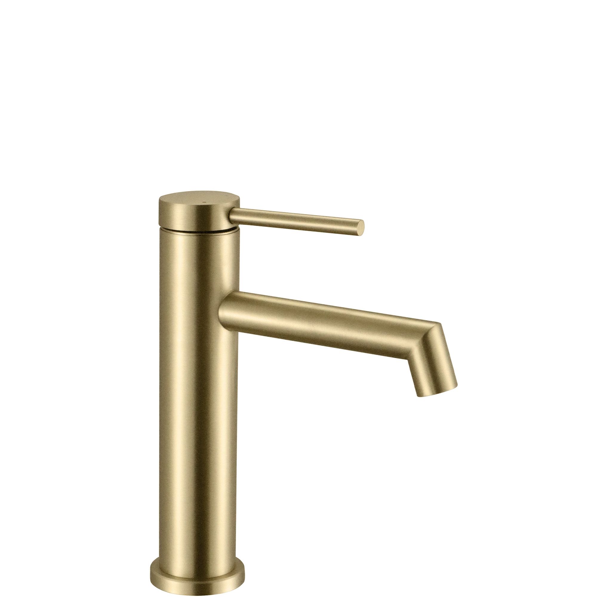 REA Tvättställsblandare JS-B310BG FOSS Låg Borstat Guld, 16x4x20,5cm