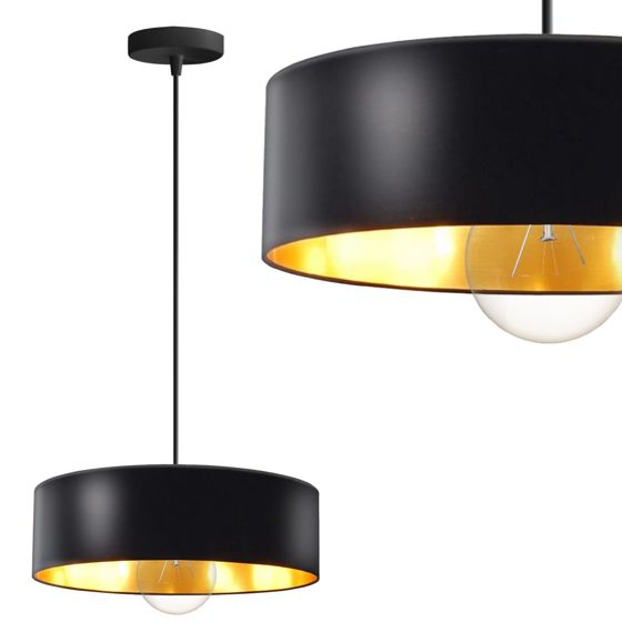 TOOLIGHT hängande taklampa APP1333-1CP Svart 6x20,2x6cm