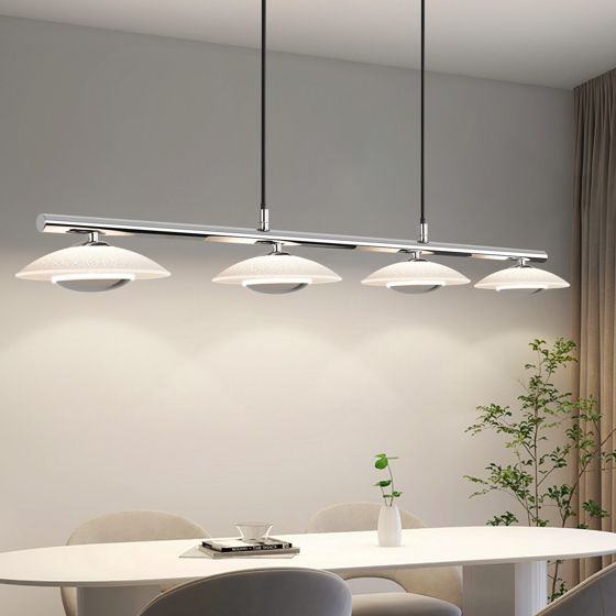 NETTLIFE LED-pendellampa matbord modern design matrum pendellampa vardagsrum 4 lågor 3000K