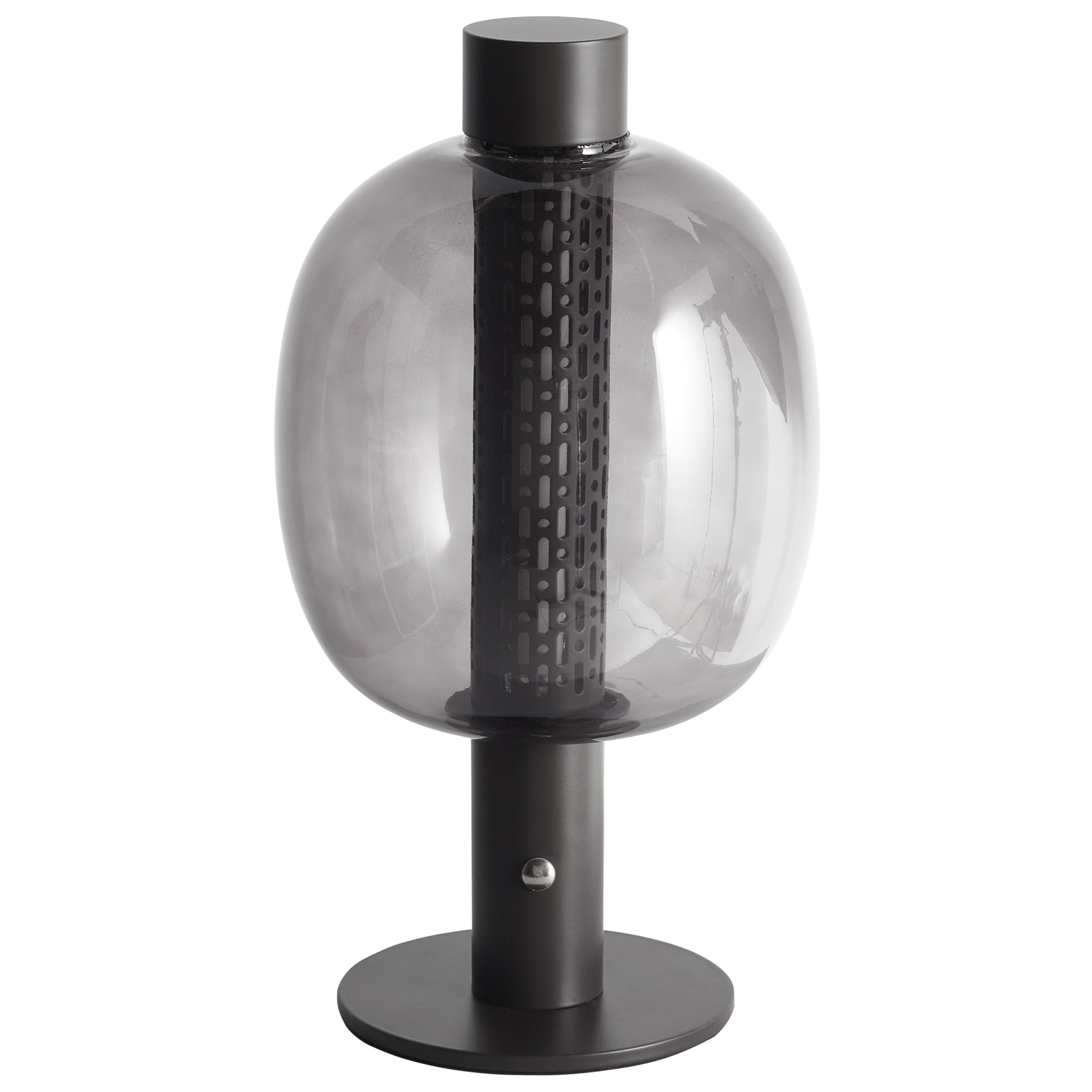 Trådlös LED-bordslampa PULANGI med dimmer Metall Svart