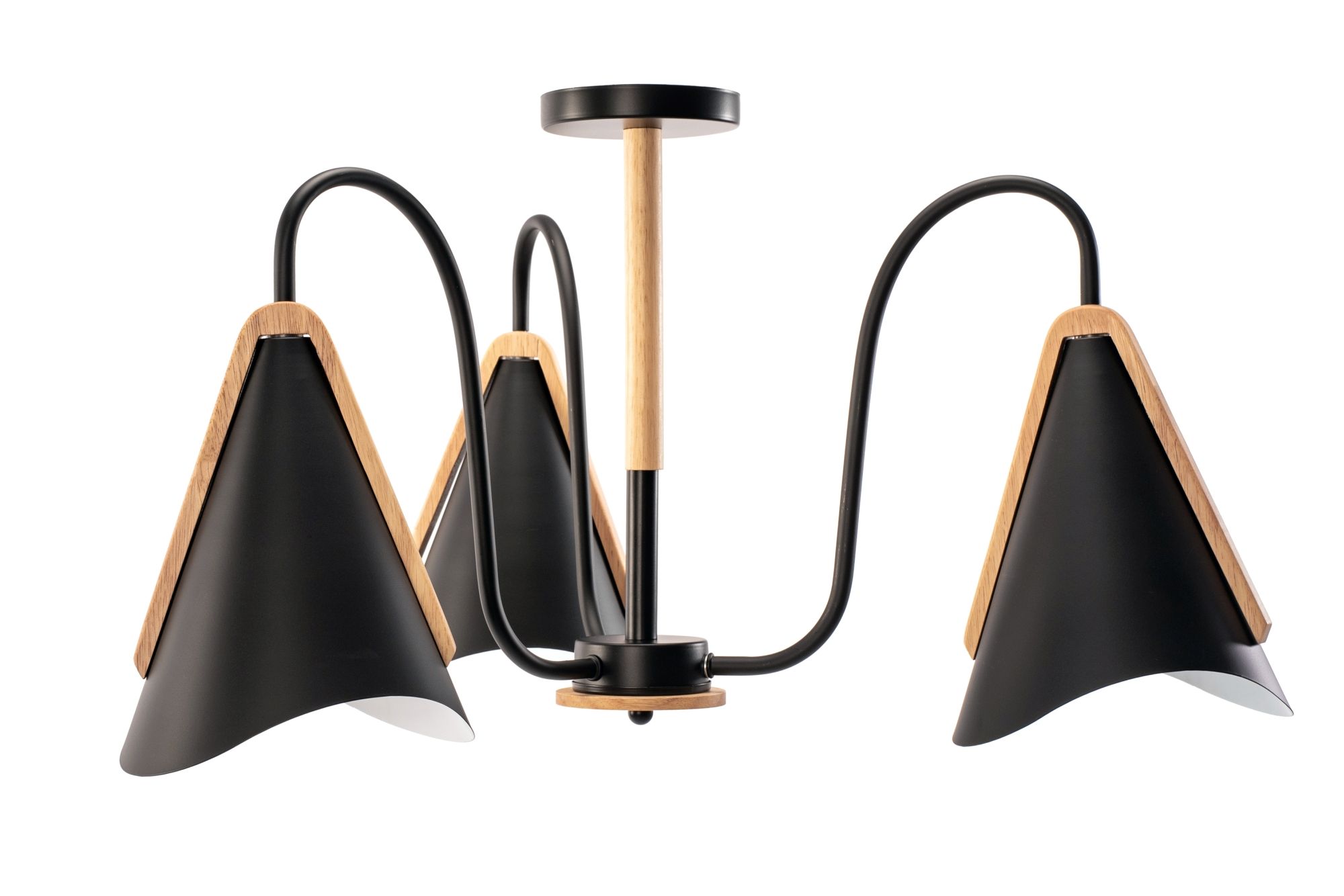 TOOLIGHT taklampa APP605-3C Svart 55x55x37cm