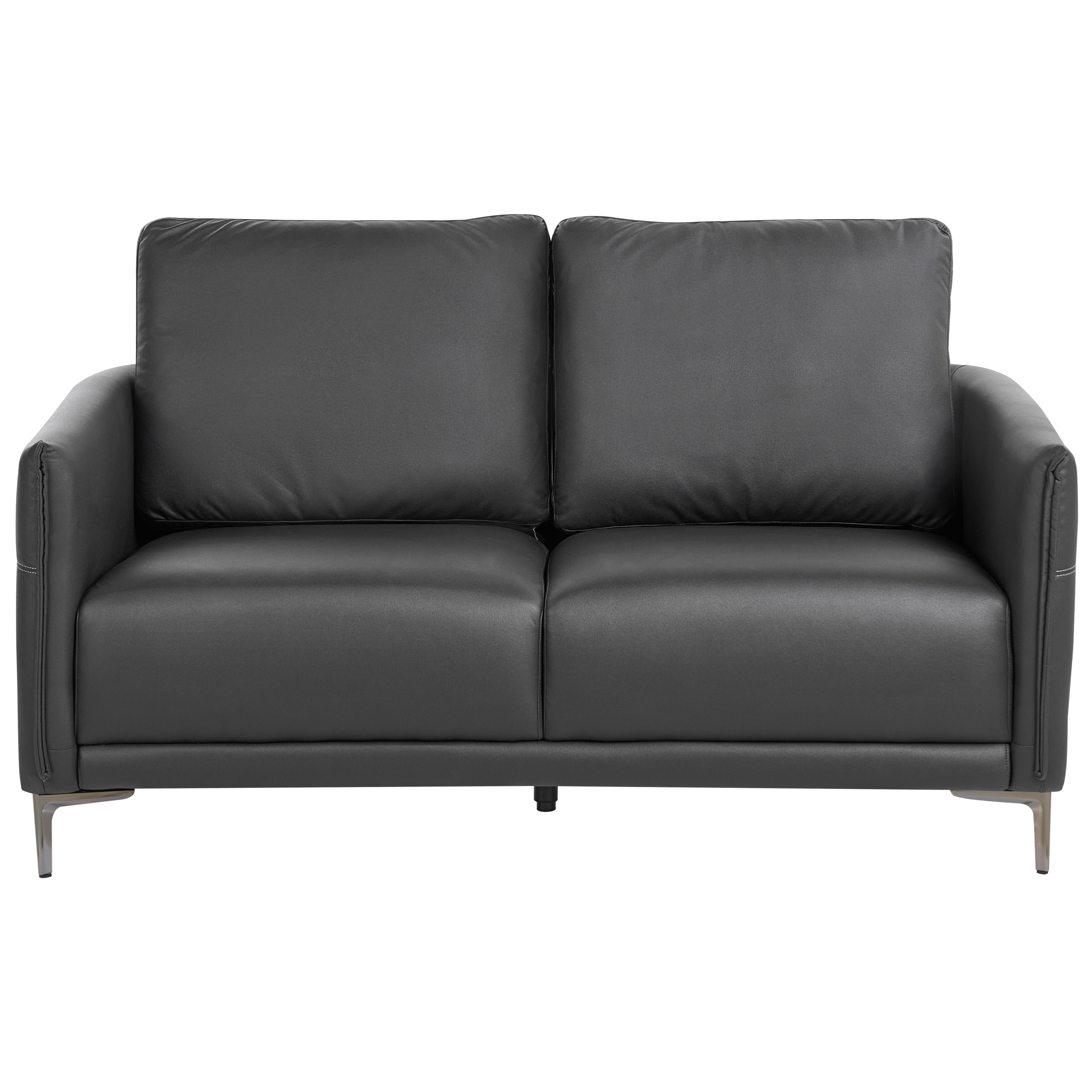 Soffa 2-sits CILENS Svart