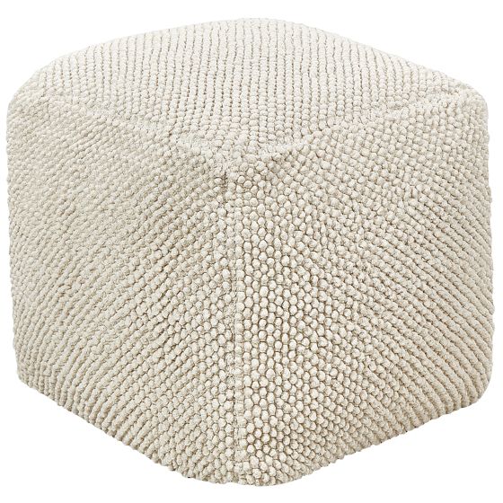 Sittpuff JOARA Bomull Beige