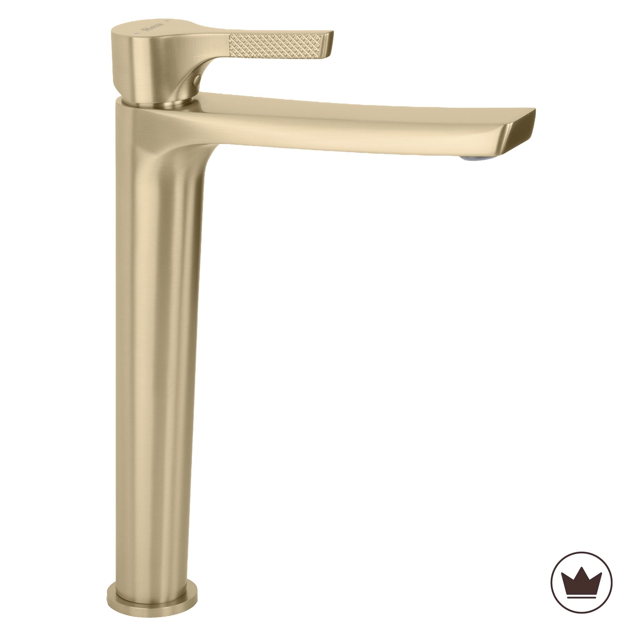 REA Premium tvättställsblandare Maxim , Borstat guld, 16,7x21x29,4cm