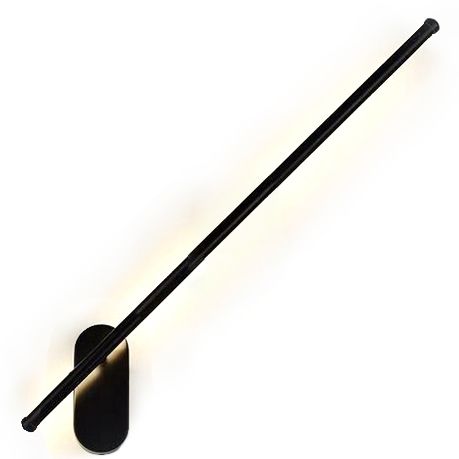 TOOLIGHT vägglampa LED APP584-1W Svart 92x92x7,5cm