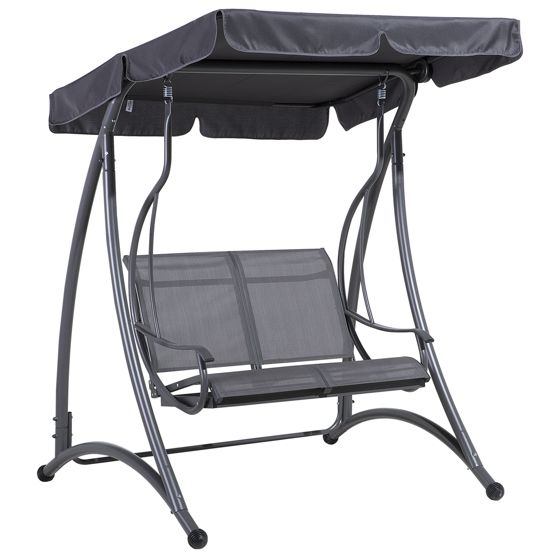 Hammock TESERO Metall Grå