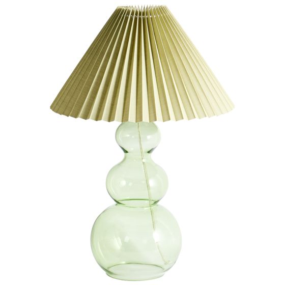 Bordslampa SENGWA Glas Grön