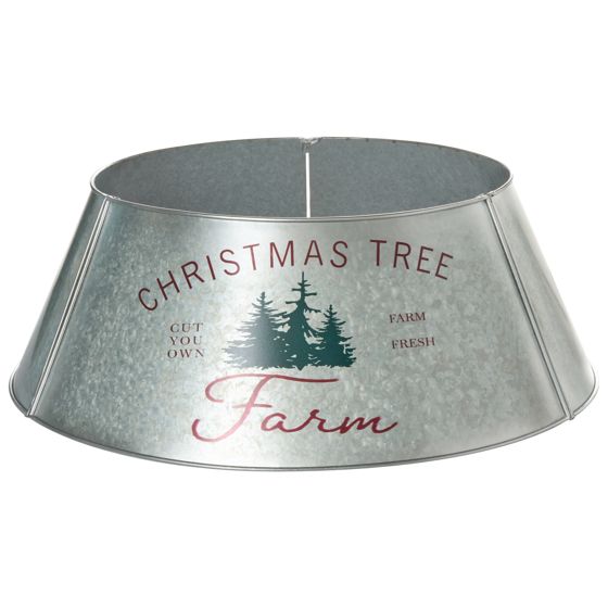 Julgranskrage ROVANIEMI 65 cm Järn Silver
