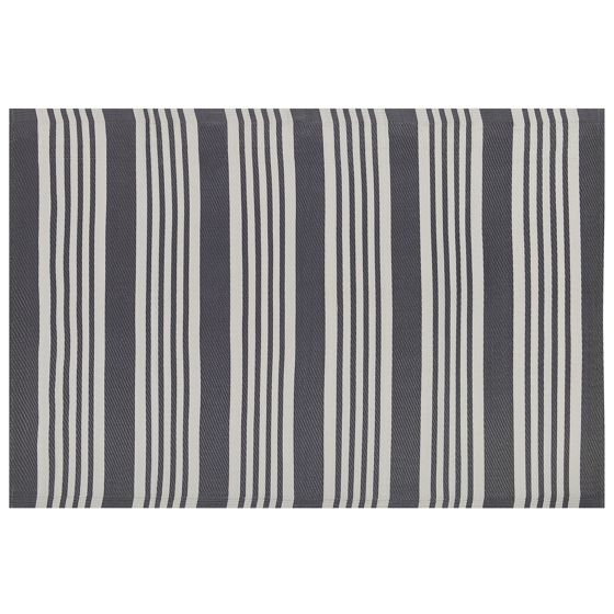 Utomhusmatta DELHI Svart 120 x 180 cm