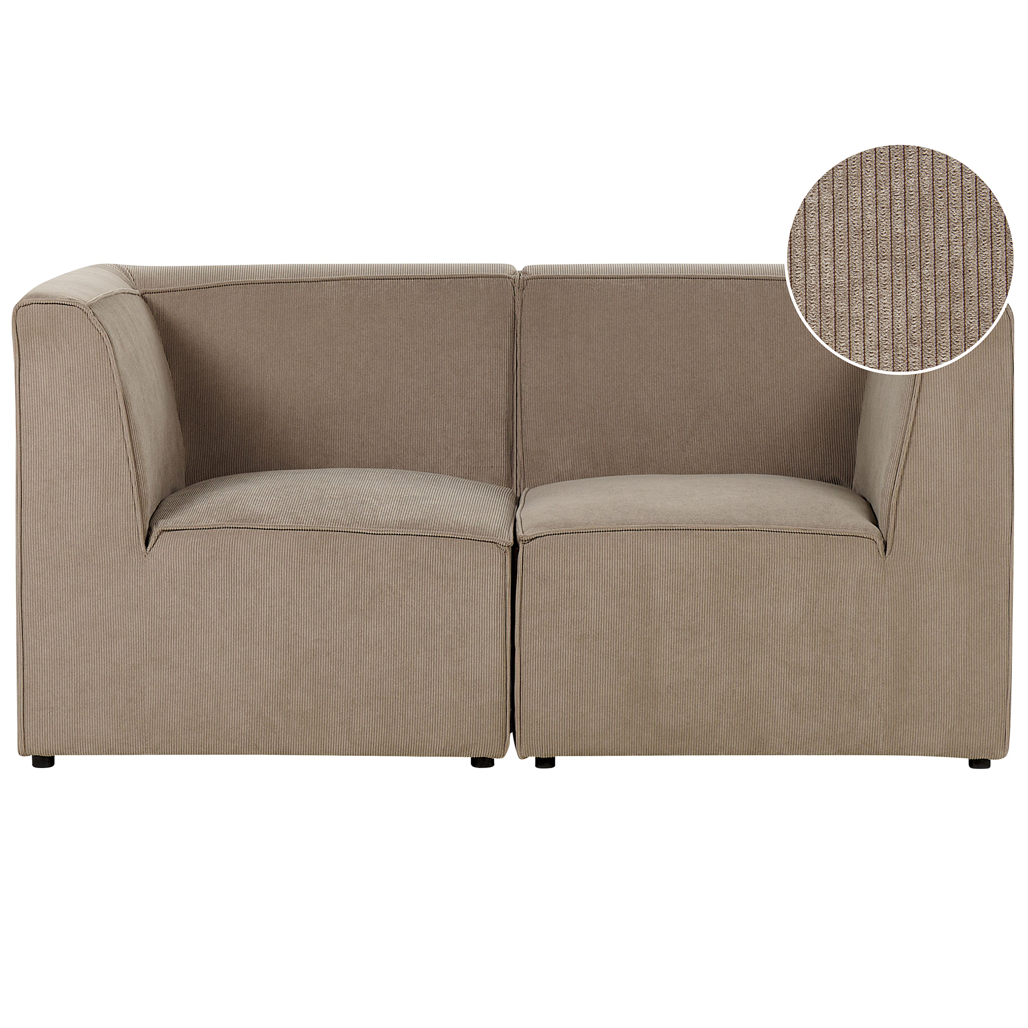 Modulsoffa 2-sits LEMVIG Manchester Taupe