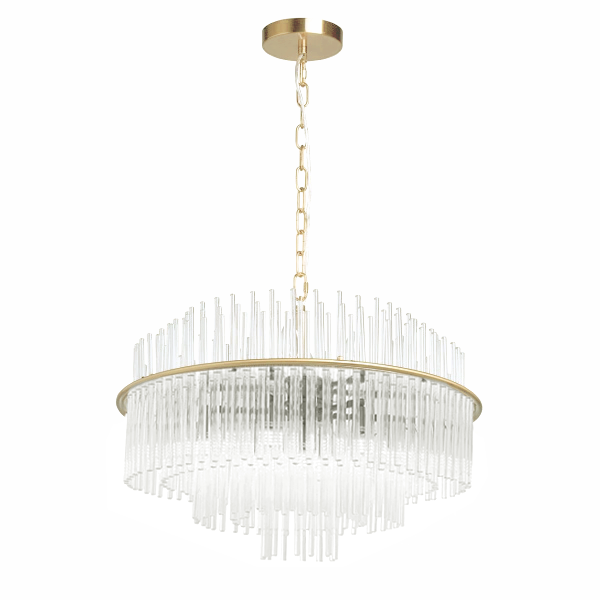 TOOLIGHT hängande taklampa APP1654-8CP 70CM Guld 70x70x55cm