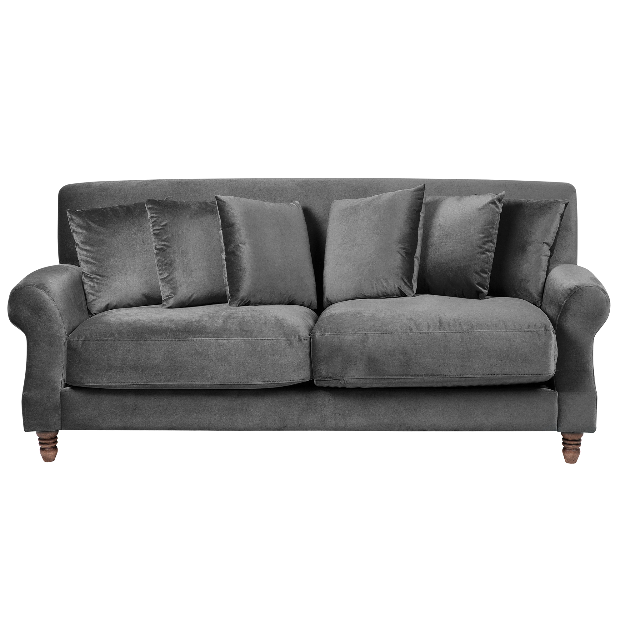 Soffa 2-sits EIKE Sammet Grå