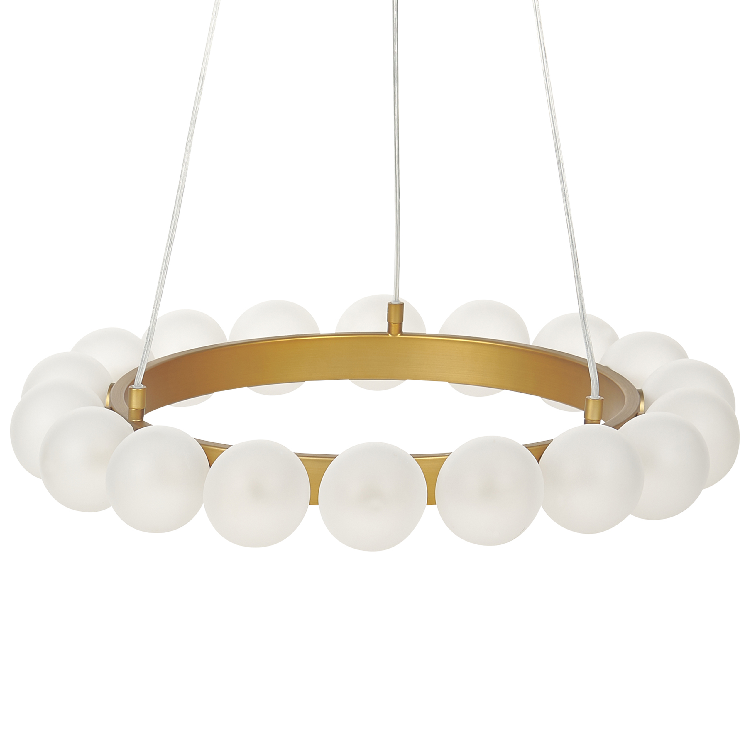Pendellampa GEORGES Metall Guld